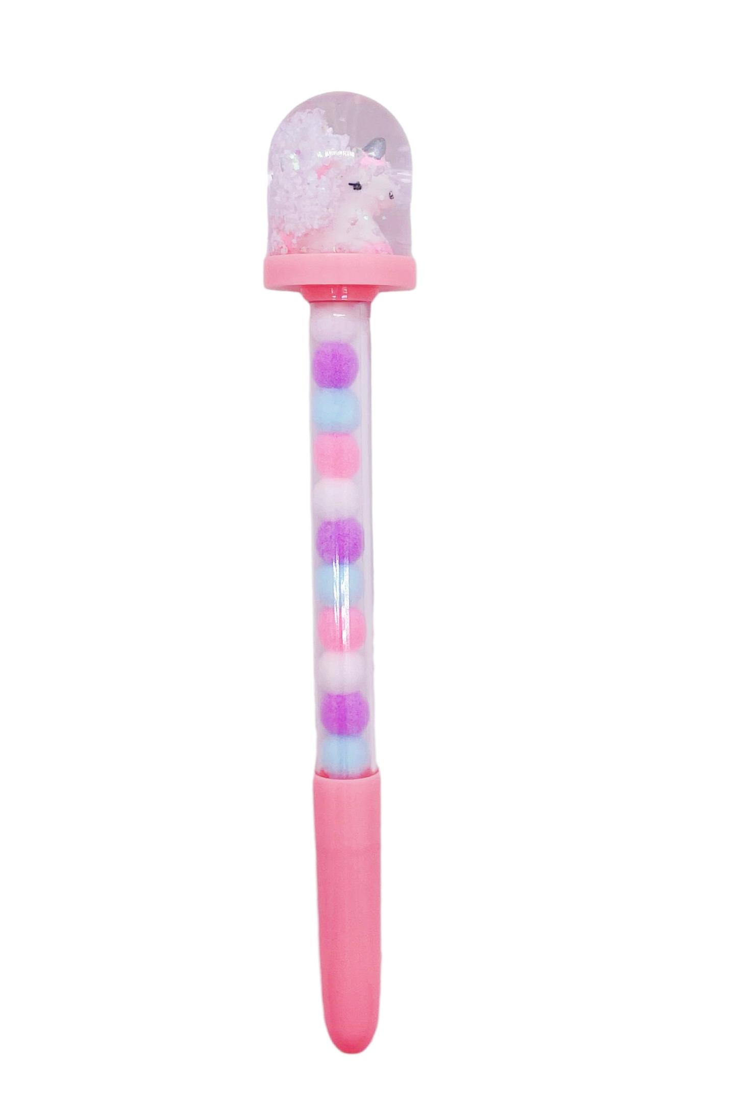 UNICORN FLUFFY BALL PEN